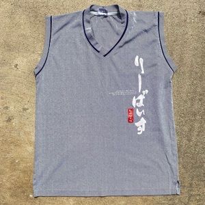 Levi’s Strauss and Co Polycotton Streetwear Striped V Neck T-shirt Vest Tank top